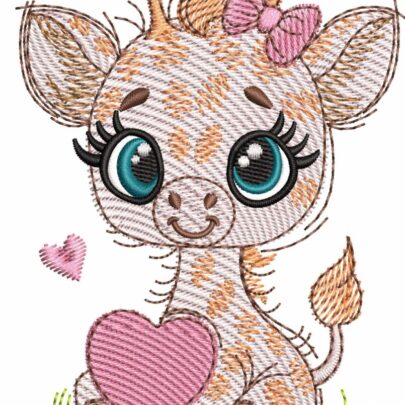 Cuddle Hearts - Giraffe