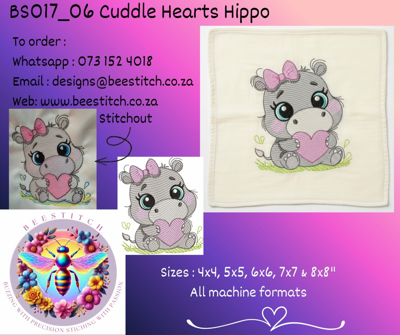 Cuddle Hearts - Hippo - Image 3