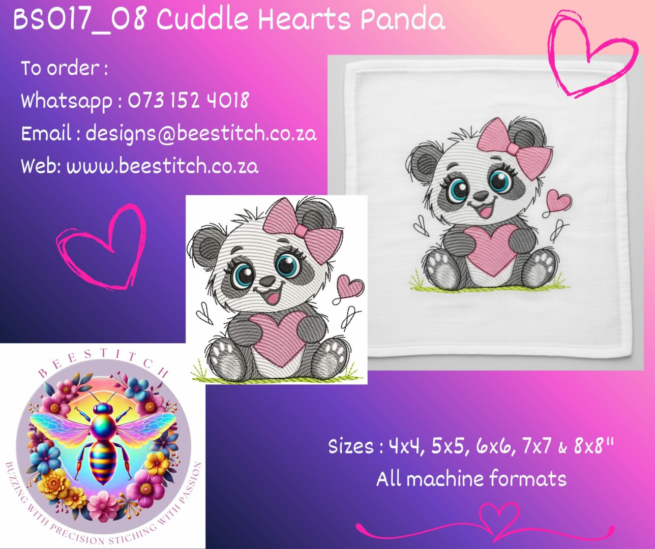Cuddle Hearts - Panda - Image 2