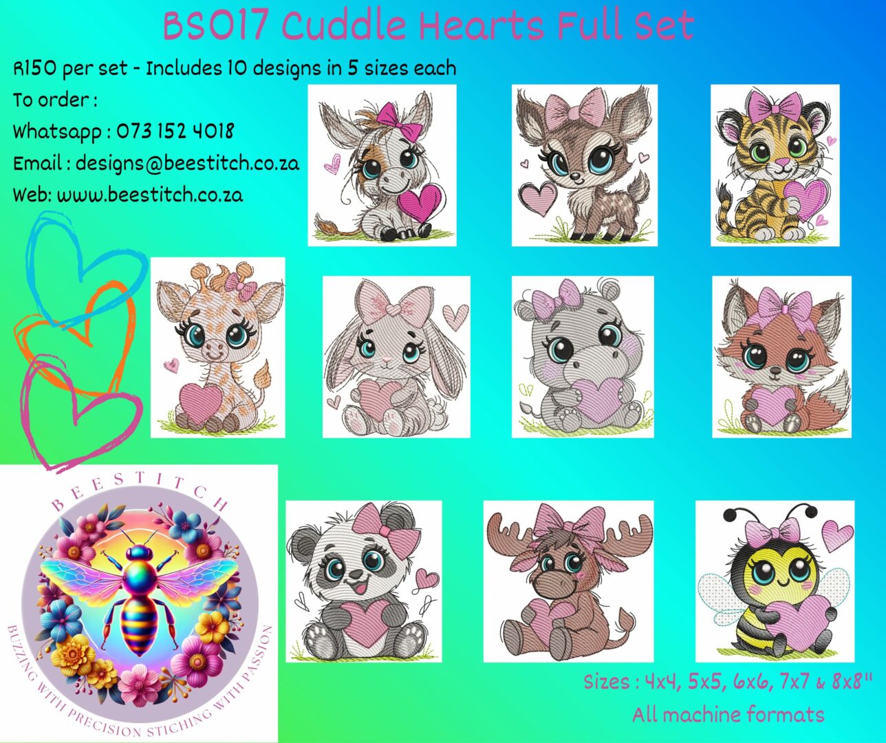 Cuddle Hearts - Full Set