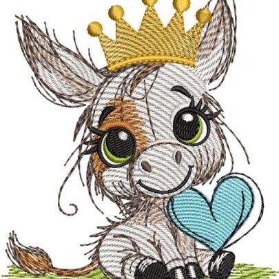 Cuddle Hearts - Donkey boy - with & without crown