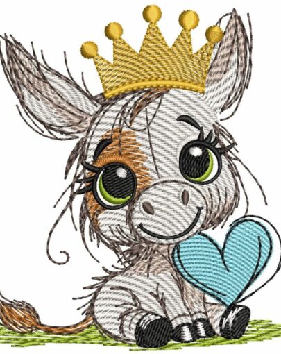 Cuddle Hearts - Donkey boy - with & without crown