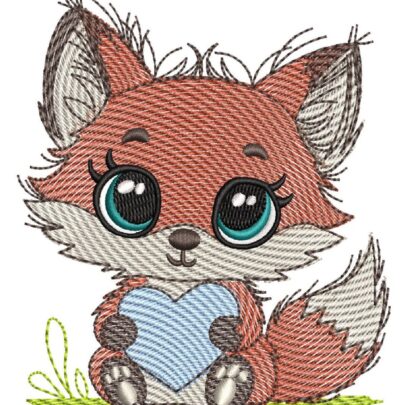 Cuddle Hearts - Foxie boy - with & without crown