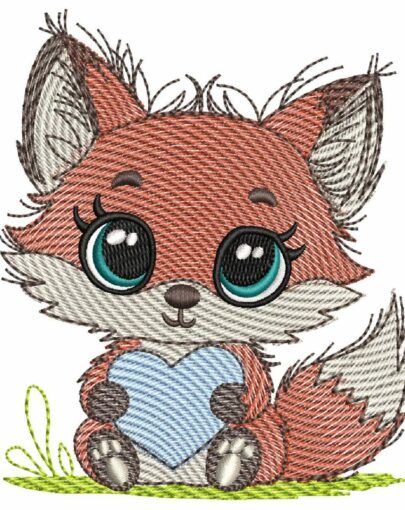 Cuddle Hearts - Foxie boy - with & without crown