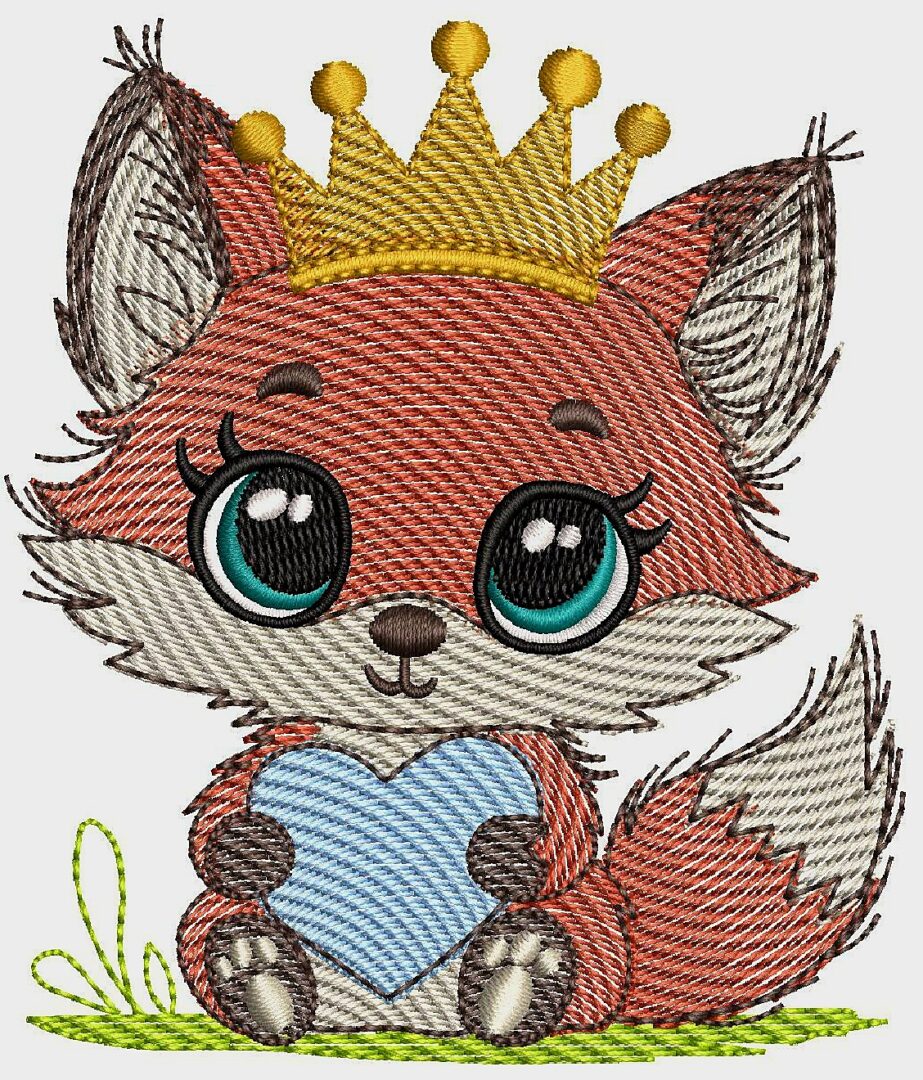 Cuddle Hearts - Foxie boy - with & without crown - Image 3