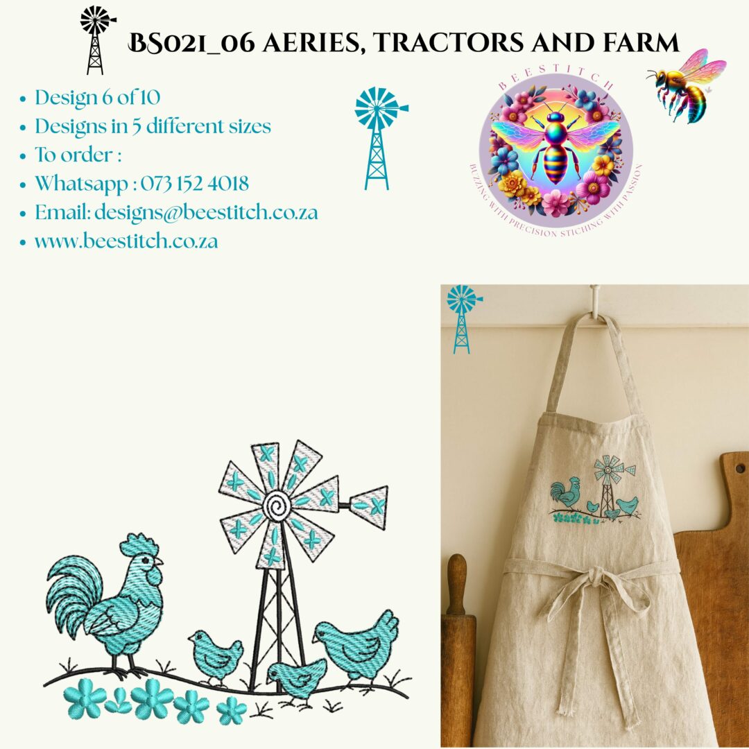 Aeries,Tractors and Farm - Design 6 - Image 2
