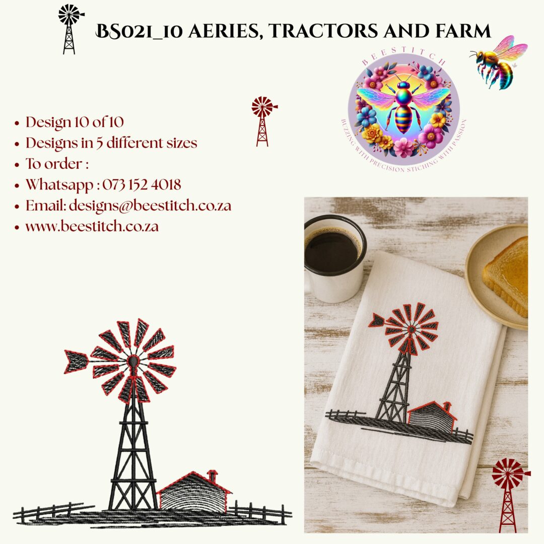 Aeries,Tractors and Farm - Design 10 - Image 3