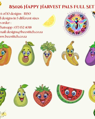 Happy Harvest Pals - Full Set