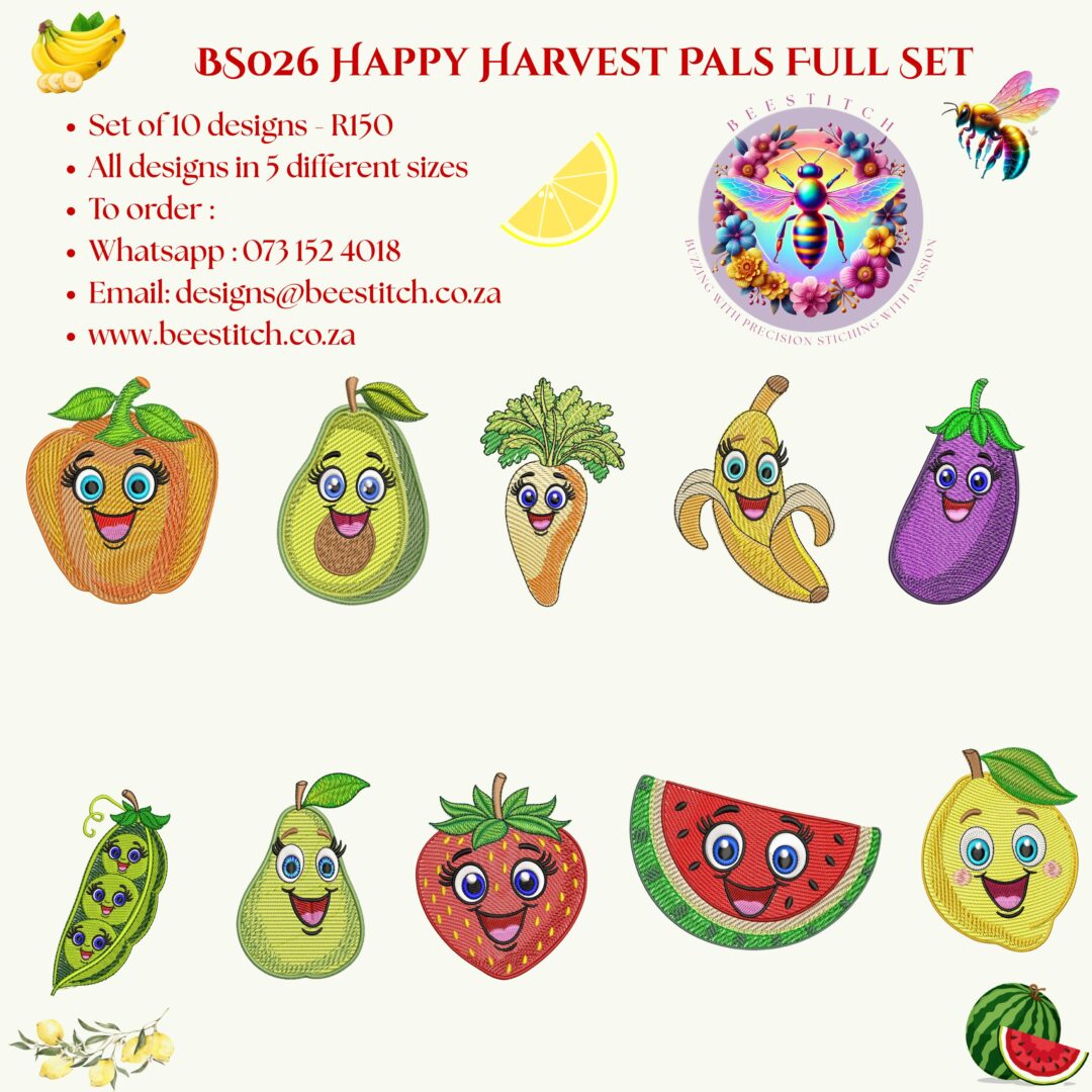 Happy Harvest Pals - Full Set