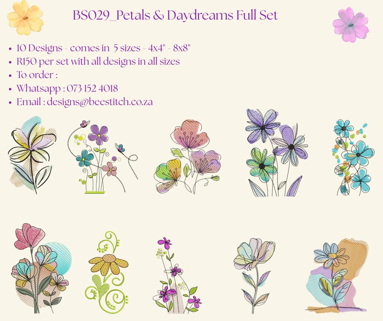 Petals and Daydreams - Full Set