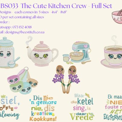 The Cute Kitchen Crew FULL Set