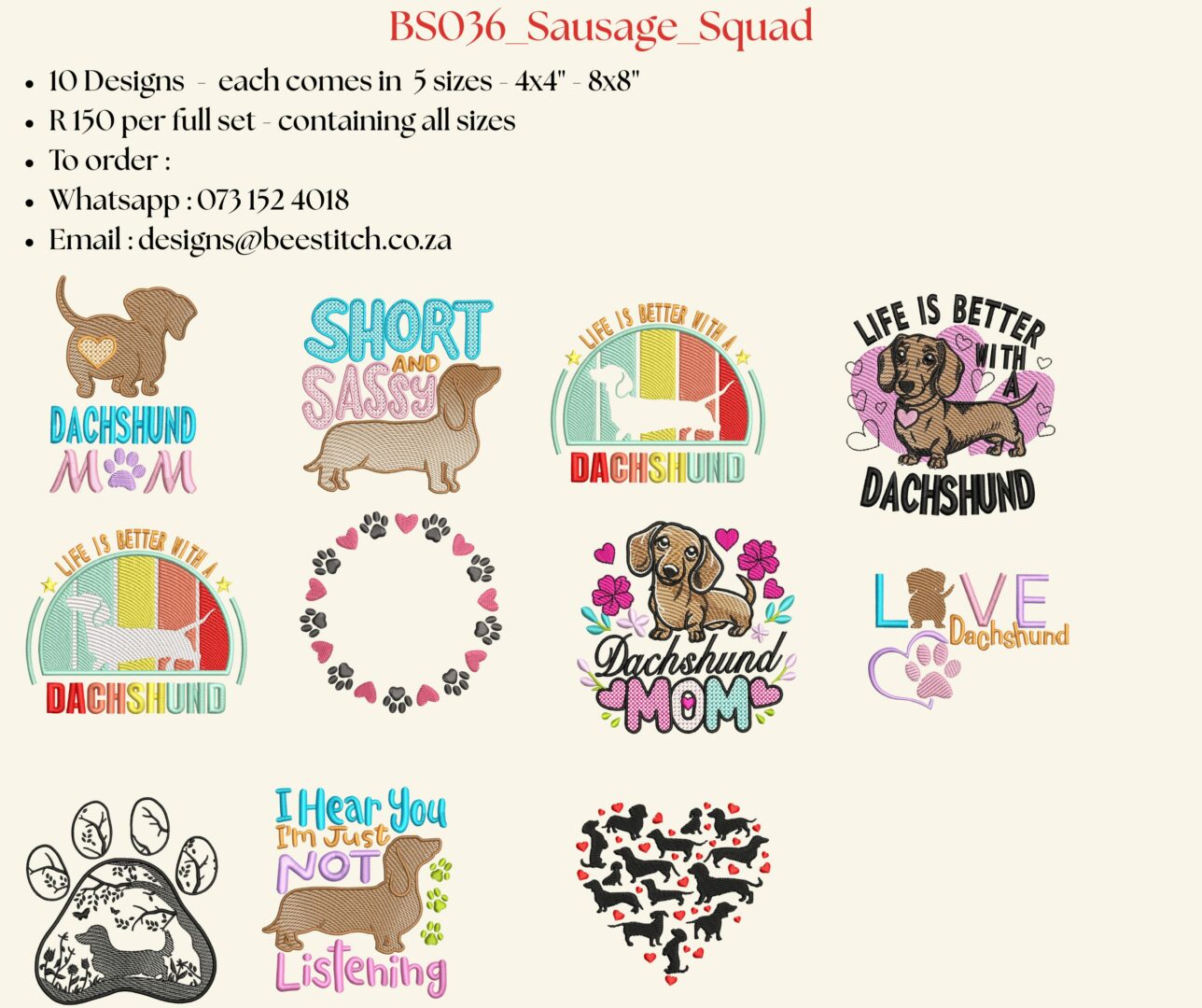 Sausage Squad - Full Set