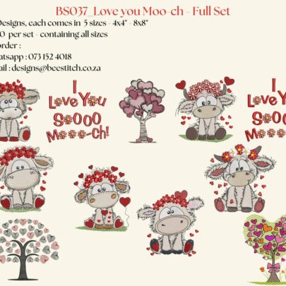 Love you Moo-ch - Full Set