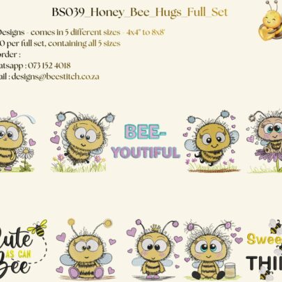 Honey Bee Hugs - Full Set