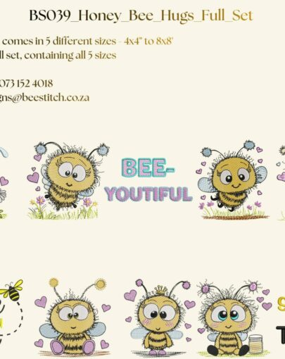 Honey Bee Hugs - Full Set