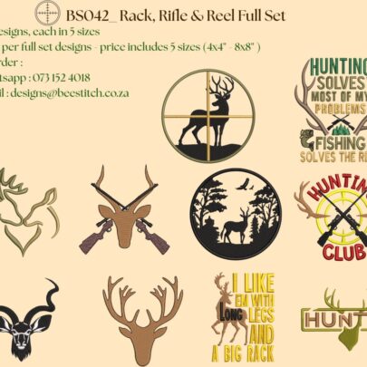 Rack , Rifle & Reel - Full Set