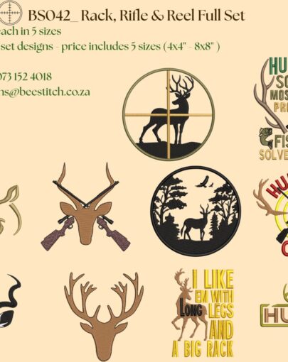 Rack , Rifle & Reel - Full Set