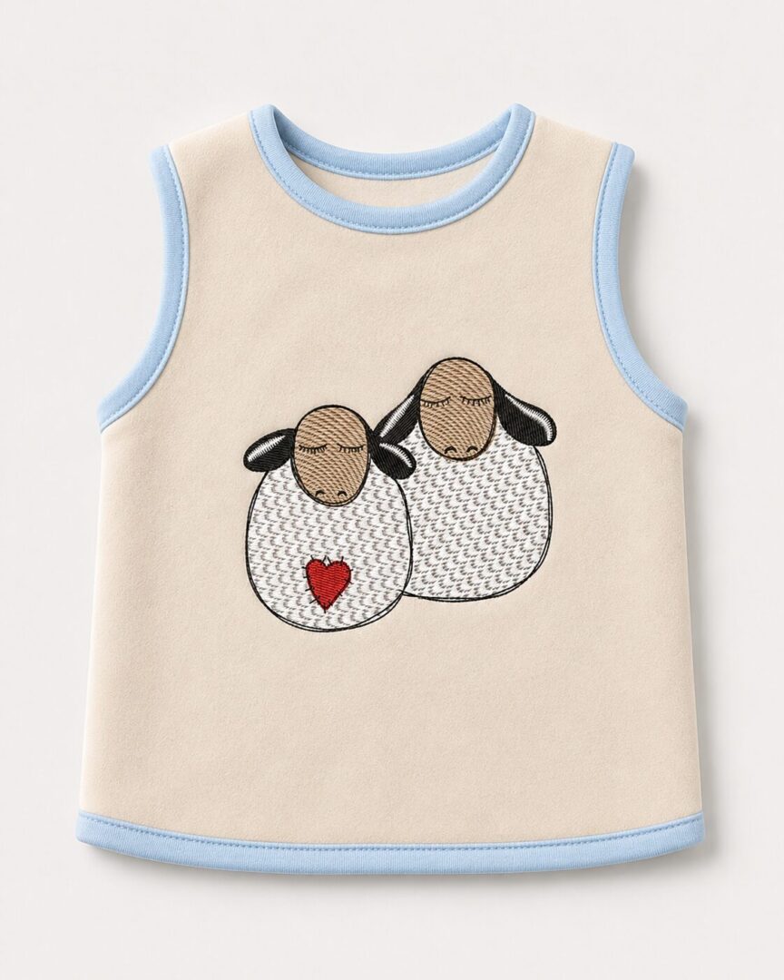 Cute Love Sheep - single design - Image 3