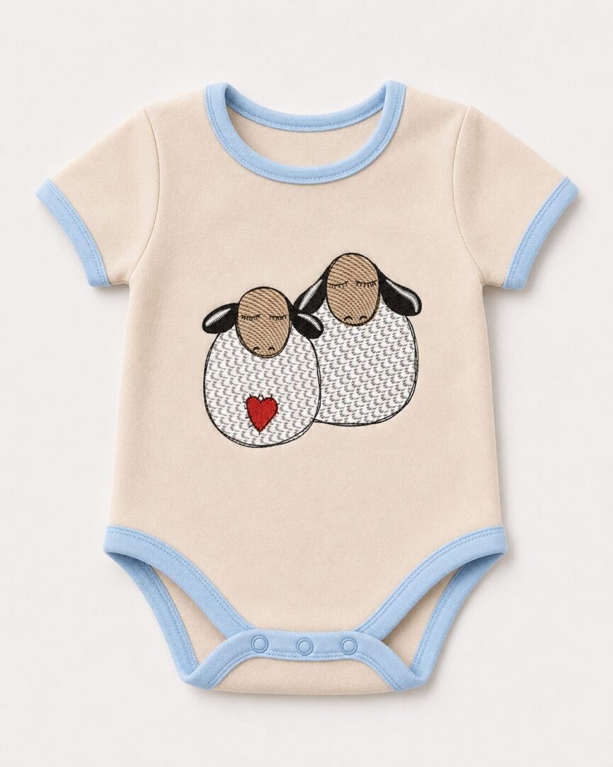 Cute Love Sheep - single design - Image 4