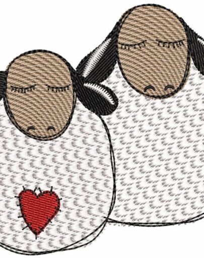 Cute Love Sheep - single design
