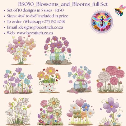 Blossoms and Blooms - Full Set
