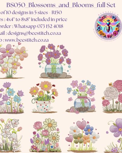 Blossoms and Blooms - Full Set
