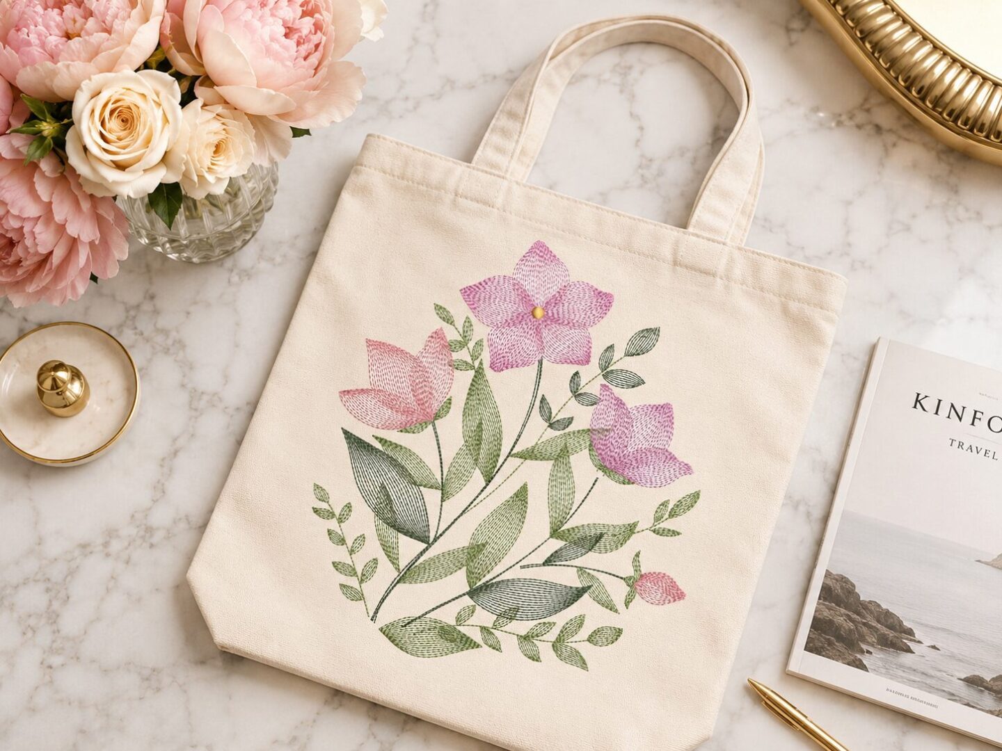 Delicate Wildflower Bouquet - 2 - Image 3