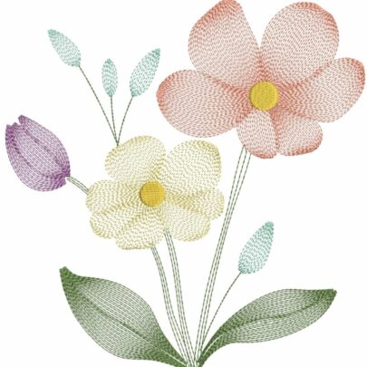 Delicate Wildflower Bouquet - 10