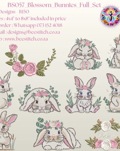 Blossom Bunnies - Full Set