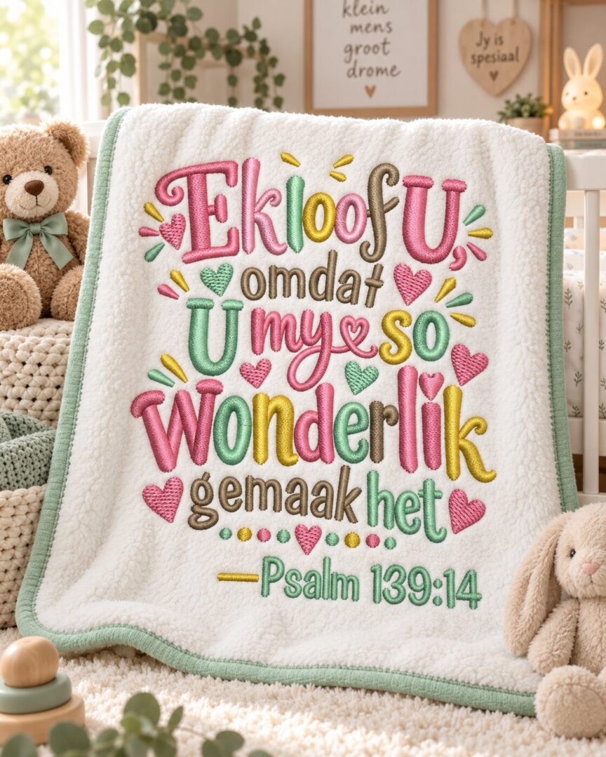 Ek loof U omdat U my so wonderlik gemaak het  - Single Design - Image 2